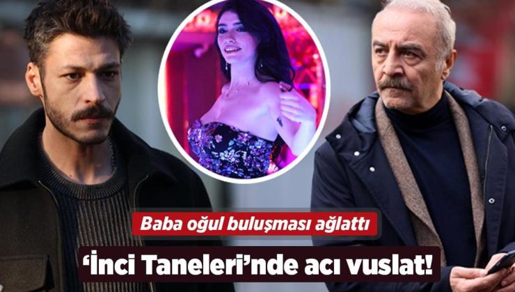 ‘İnci Taneleri’nde acı vuslat! Baba oğul buluşması ağlattı