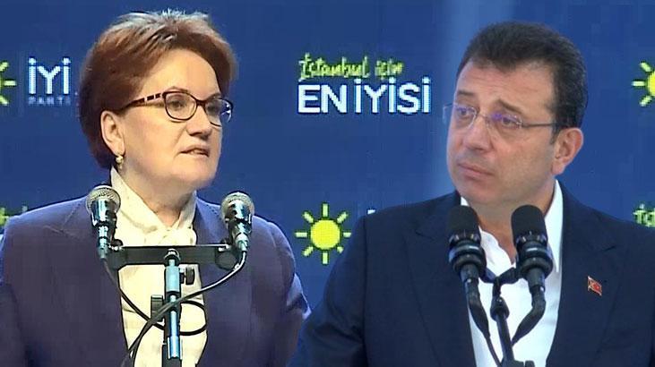 Meral Akşener isim vermeden Ekrem İmamoğlu’nu eleştirdi
