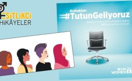 Eşit katılım için #tutungeliyoruz