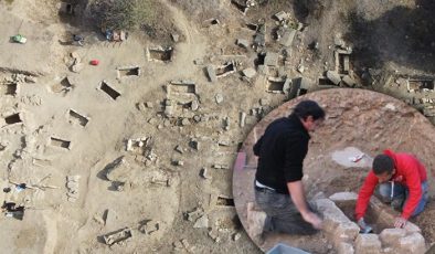 Bozcaada’da bulundu! Çok sayıda çocuk mezarı tespit edildi