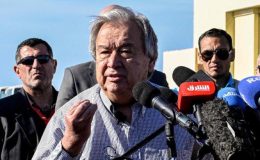 Guterres Refah Sınır Kapısı’na gitti! ‘Silahları susturmanın zamanı geldi’