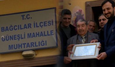 40 yıl sonra görevini devretti: Oturarak muhtarlık olmaz