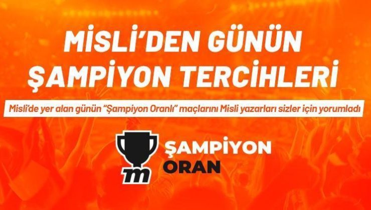 Misli’den Günün Süper Tercihleri