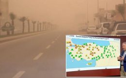 Prof. Dr. Orhan Şen uyardı! Kuzey Afrika’dan geliyor: Kırmızı toz yağabilir