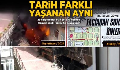Tarih farklı, facia aynı! 29 kişiye mezar olan gece kulübünde ölümcül eksik