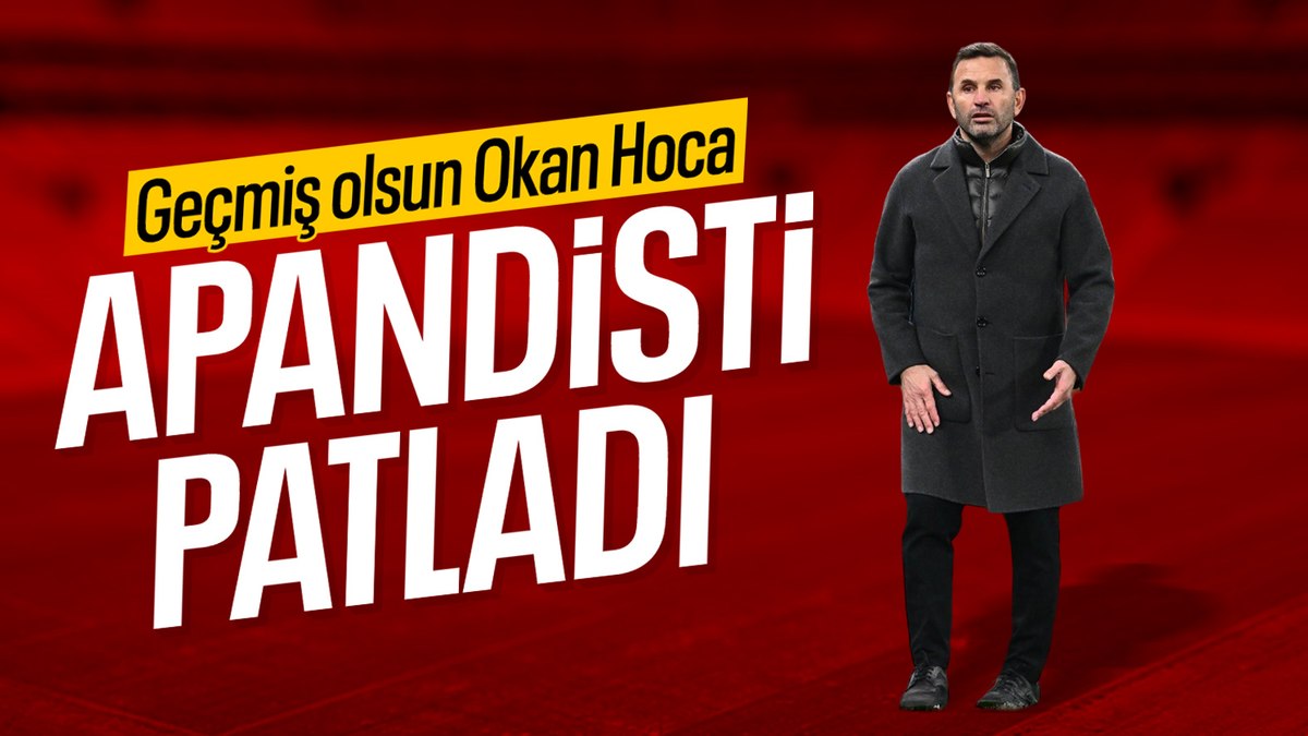 Acil ameliyata alındı! Okan Buruk’un apandisti patladı