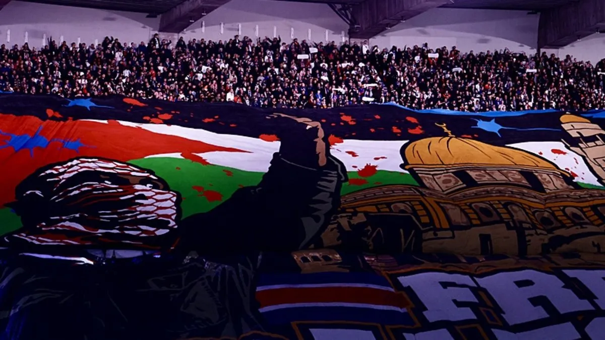 PSG’de Filistin pankartı toplantısı